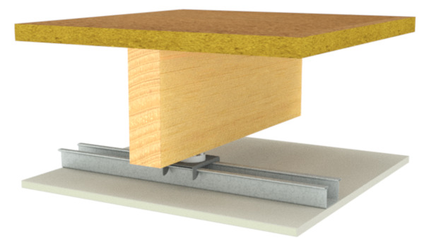 Floor Resilient Mount and Furring Channel