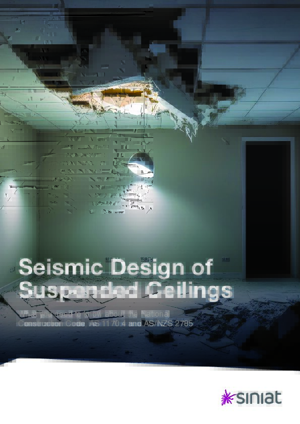 Whitepaper | Seismic Design of Suspended Ceilings