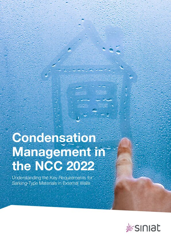 Whitepaper | Condensation Management in the NCC 2022