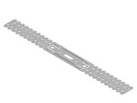 Metalni elastični distancer 9 - 12 robne marke Siniat od pocinkovanog čeličnog lima prikazan na beloj pozadini.