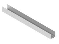 NIDA Metal UD30 profil debljine 0.6mm u obliku slova U je od pocinkovanog čeličnog lima i služi za pozicioniranje profila.