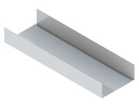 NIDA Metal UW100 zidni profil od pocinkovanog čeličnog lima debljine 6mm se koristi za pozicioniranje CW profila.