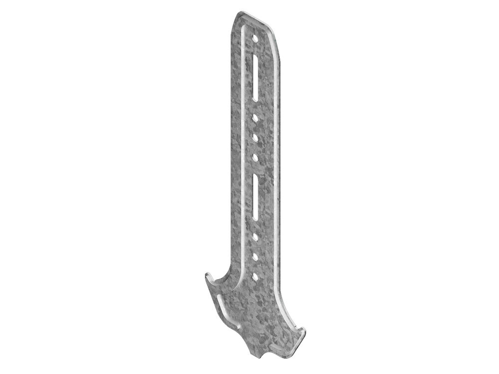 Sidrena anker visilica NIDA Metal za drvene grede od pocinkovanog čeličnog lima posebnog oblika kompatibilnog sa CD60 profilom.