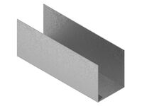Nida metal UW 80x50x80 debljine 0.8mm je zidni profil robne marke Siniat od pocinkovanog čeličnog lima u obliku slova U.